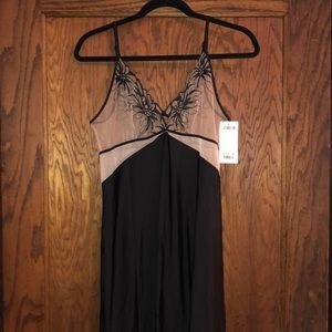 Chantelle Floral Lace Black Babydoll Lingerie